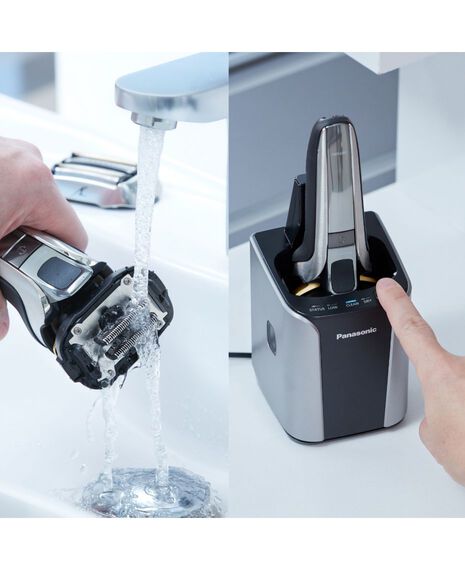 5 Blade Electric Shaver with Multi Flex 5D Head with Clean & Charge Station